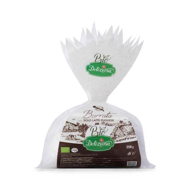 BURRATA 250 gr *BIO*  Deliziosa