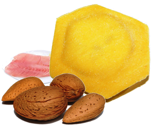ESAGONO PERCHE ET AMANDES 