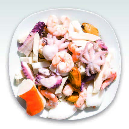 FRUITS DE MER AU NATUREL (en saumure) 4 kg (Alice)