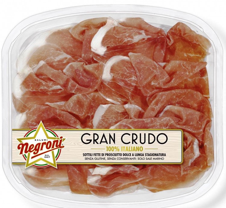 JAMBON CRU "GRAN CRUDO" 80 gr Gamme Essenza