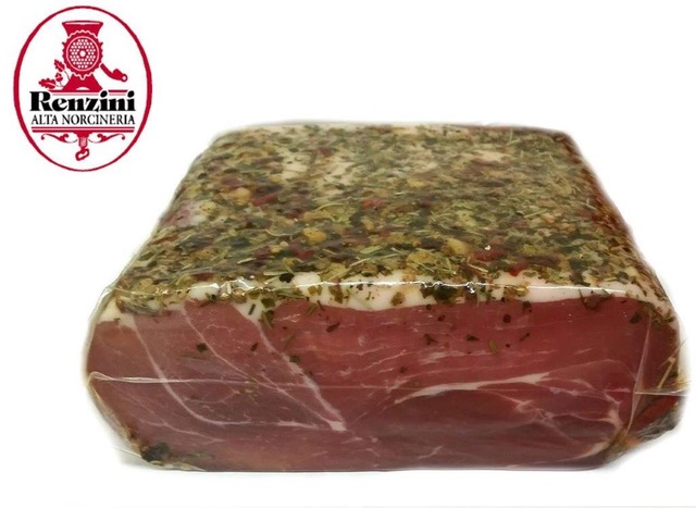 JAMBON CRU AUX HERBES DE MONTAGNE 2.5 Kg/env. Renzini