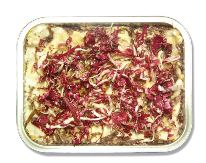 LASAGNE RADIS DE TREVISE ET SCAMORZA 2.5 kg