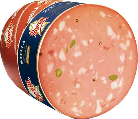 MORTADELLA STELLA IGP CIL. A/PIST. 1/2 15 kg/env. Negroni