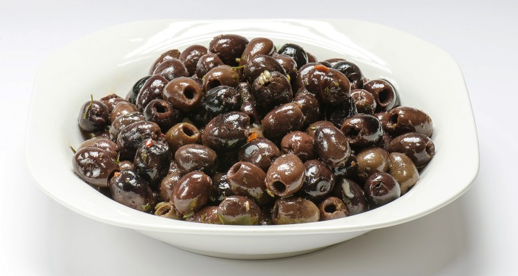 OLIVES NOIRES DÉNOYAUTEUSES HUILE (Type Gaeta) 3.5 kg