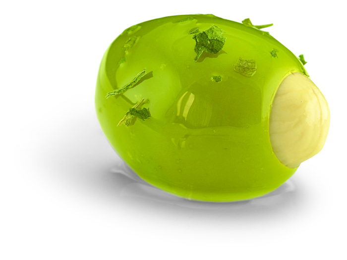 OLIVES VERTES FARCIES AUX AMANDES 1.9 kg 