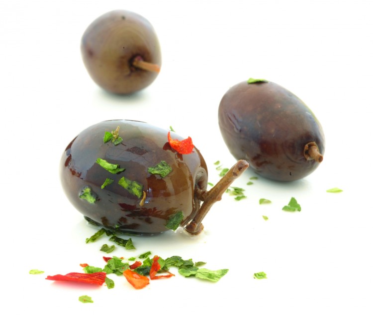 OLIVES NOSTRANE (Noires a l'Ail et au Fenouil) 1.9 kg 