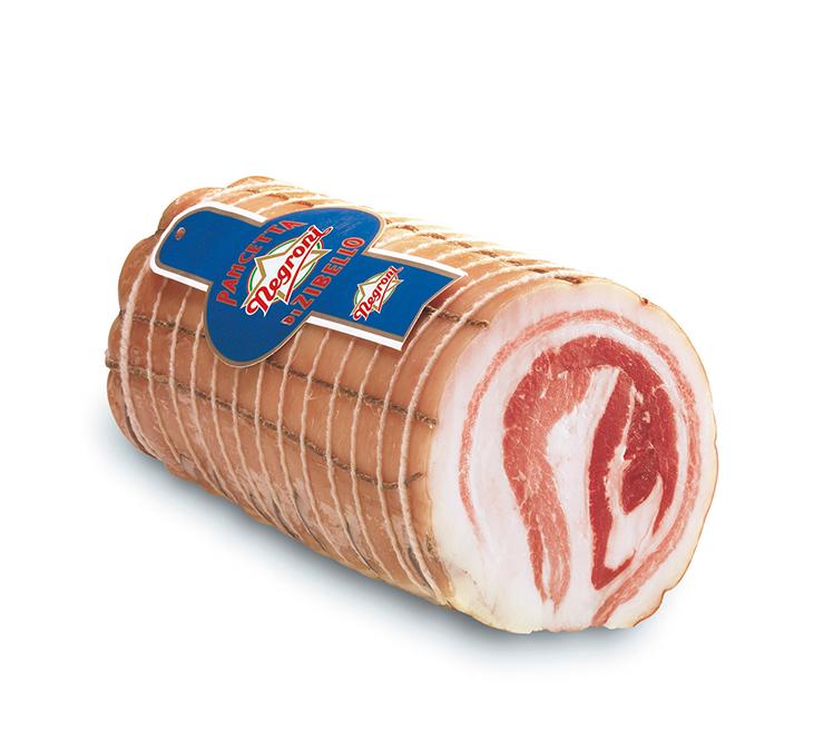 PANCETTA DI ZIBELLO RONDE 4 kg/env.