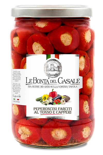 PETITS PIMENTS FARCIS THON (Bombinettes) 1.7 LT Dispac
