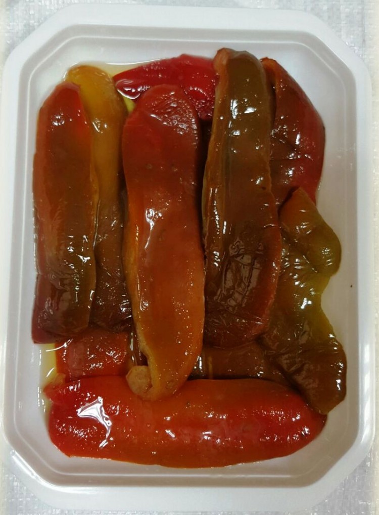 POIVRONS ROUGES GRILLES (au four) 1 KG Campagnola