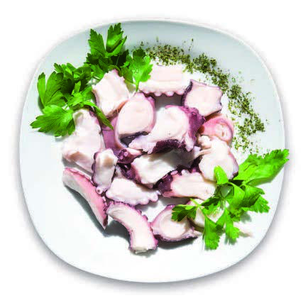 SALADE DE POULPES AU NATUREL (en saumure) 4 kg (Alice)