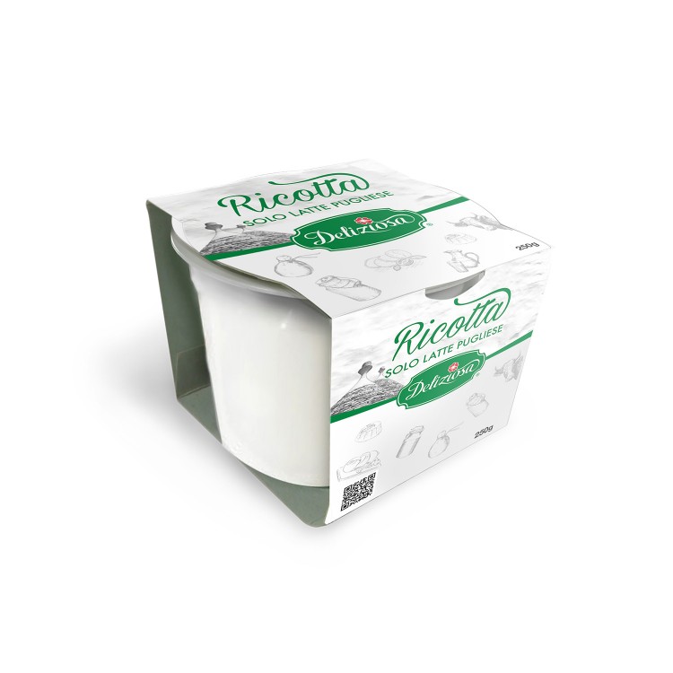 RICOTTA DE VACHE 250 gr Deliziosa