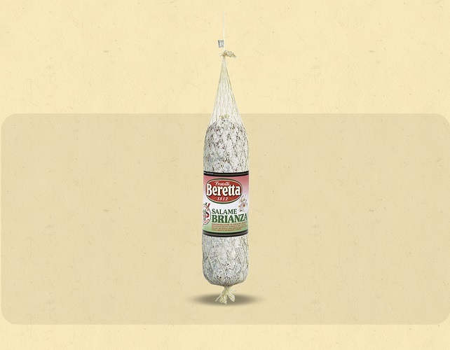 SAUCISSON BRIANZA DOP 1 kg/env.