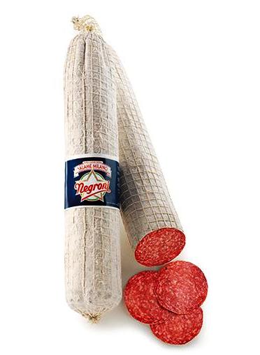 SAUCISSON MILANO ENTIER 4 kg/env. Negroni