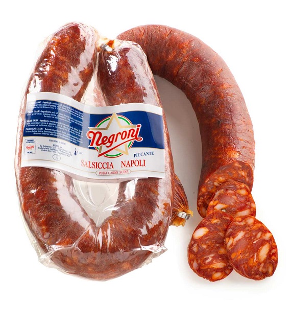 SAUCISSE NAPOLI PIQUANT (Fer à Cheval) 600 gr/env. Negroni