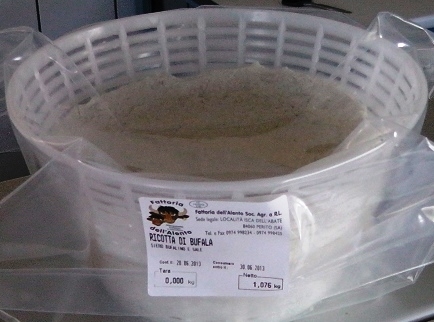 RICOTTA DE LAIT DE BUFFLONNE 1.5 kg Alento