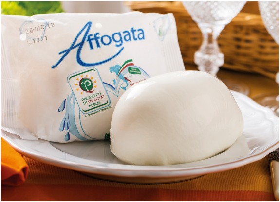 MOZZARELLA DE VACHE AFFOGATA 500 gr Deliziosa