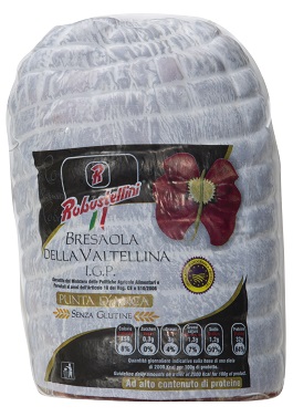 BRESAOLA VALTELLINA IGP 1/2 Etiq. Noir 1.7 kg/env.
