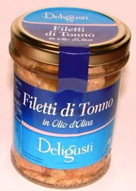 FILETS DE THON A L'HUILE (yellowfin) 200 gr