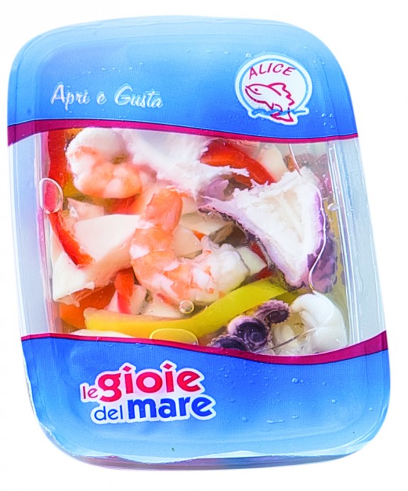 FRUITS DE MER AVEC LÉGUMES 200 gr 