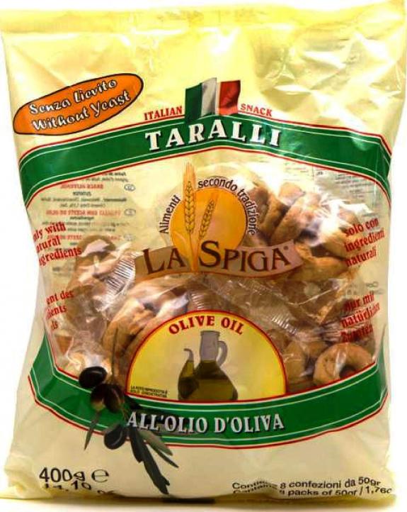 TARALLI CLASSIQUES MULTIPACK(8x50gr) 400 gr