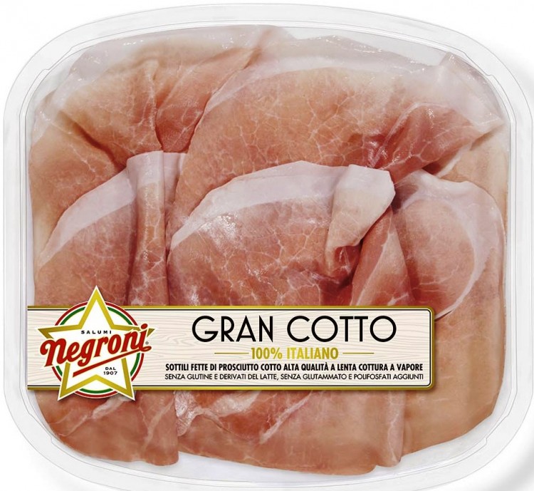 JAMBON CUIT "GRAN COTTO" 110 gr Gamme Essenza