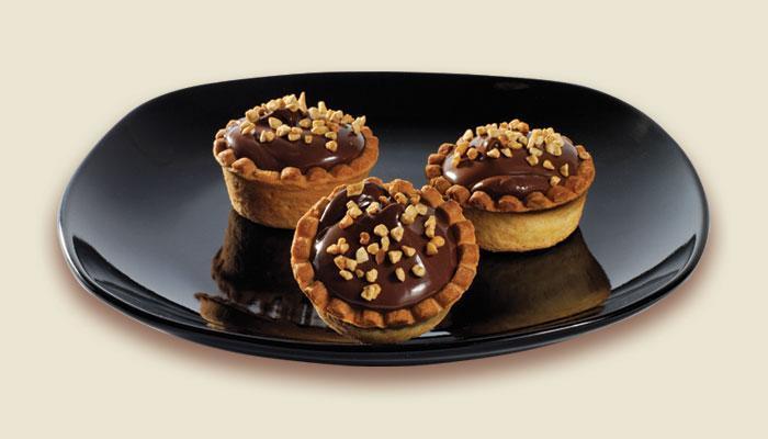 TARTELLETTES FARCIES CHOCOLAT (Gianduja)