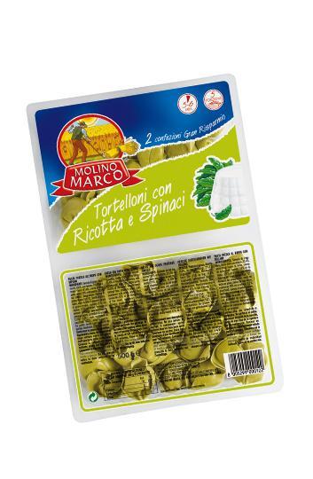 TORTELLONE DI MAGRO (Ricotta Epinards) (Verte)