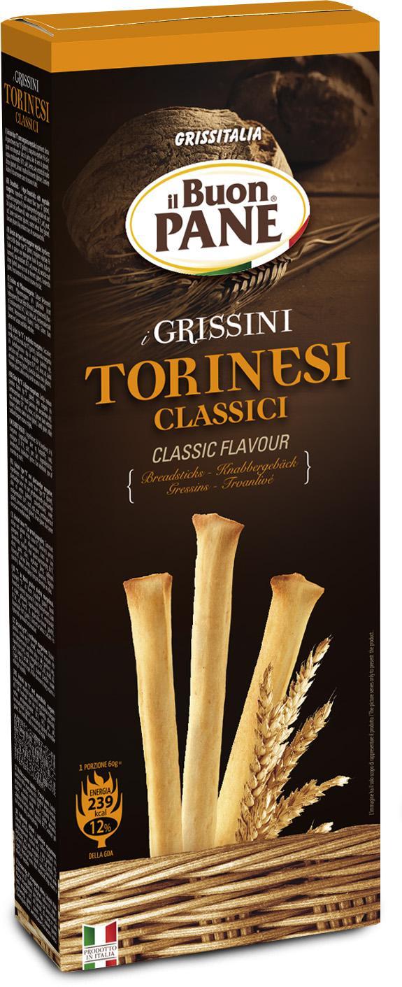 GRESSINS TORINESI CLASSIQUE 120 gr
