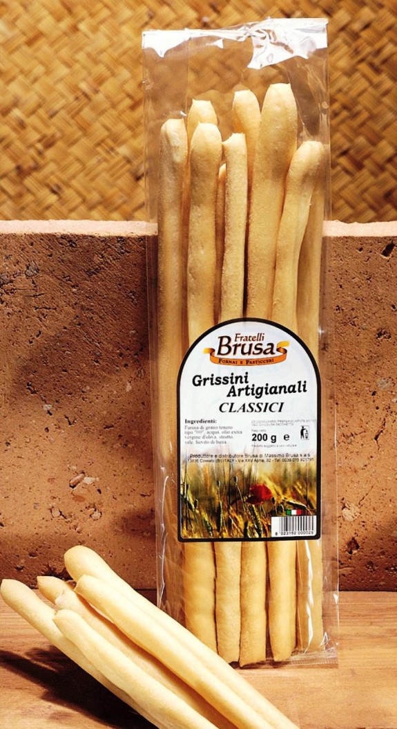 GRESSINS ARTISANAUX CLASSIQUES 200 gr Brusa