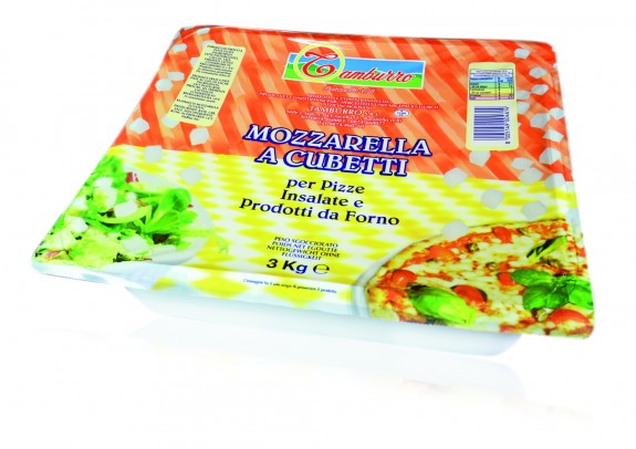 MOZZARELLA CUBES 3 kg Tamburro