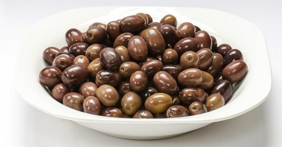 OLIVES NOIRES DU PAYS EN SAUMURE (Leccina) 2.5 kg